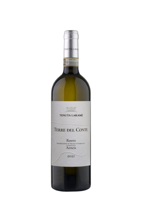 Terre del Conte<br>Roero Arneis DOCG<br><h1 style="font-size: 18px;">Tenuta Laramé</h1>