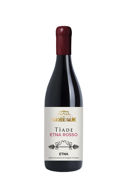 Tíade Etna Rosso<br> Etna Rosso DOP<br><h1 style="font-size: 18px;">Tenute del Marchese</h1>