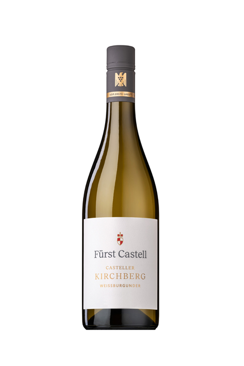 Weissburgunder Kirchberg</br><span style="font-size: 22px;">VDP.ERSTE LAGE</span></br><span style="font-size: 18px;">Weingut Castell</span>
