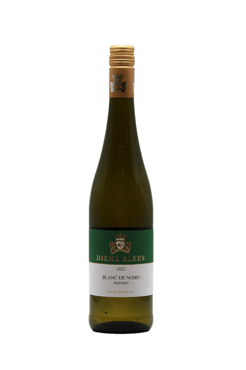 Blanc de Noir <br>trocken<br><h1 style="font-size: 18px;">Weingut Diehl-Blees</h1>